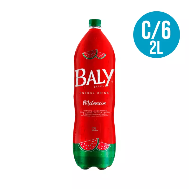 Energético Baly Melancia 🍉 2L C/6