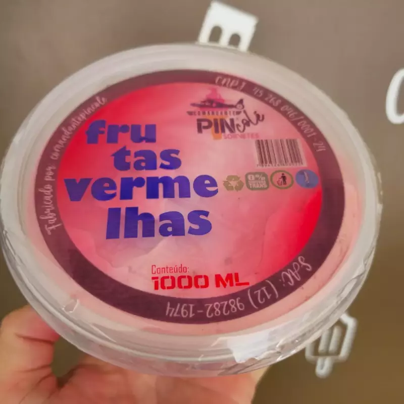 FRUTAS VERMELHAS DE 1 LITRO