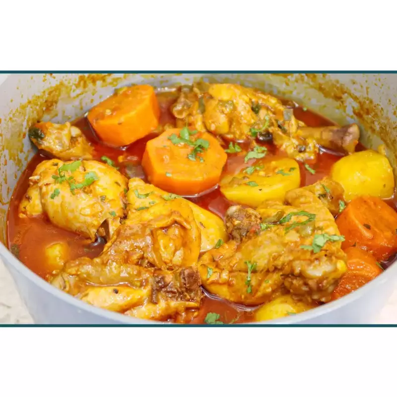 Frango Cozido com batata