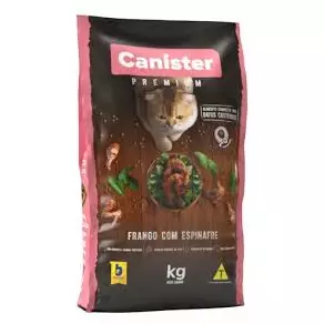 RAÇÃO CANISTER GATOS CAST. 1KG