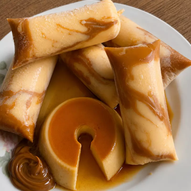 Pudim com Doce de Leite