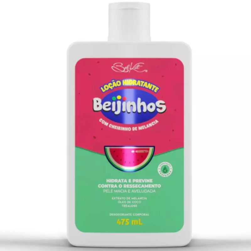 HIDRATANTE BEIJINHOS MELANCIA 475ml