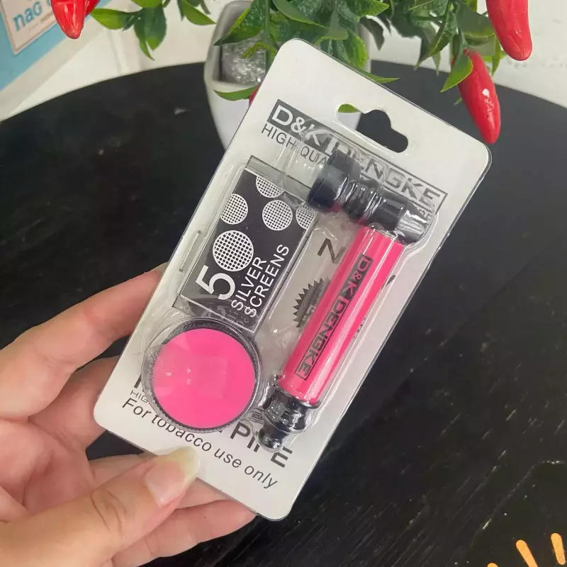 Pipe D&K + Mini Dichava Neon Rosa