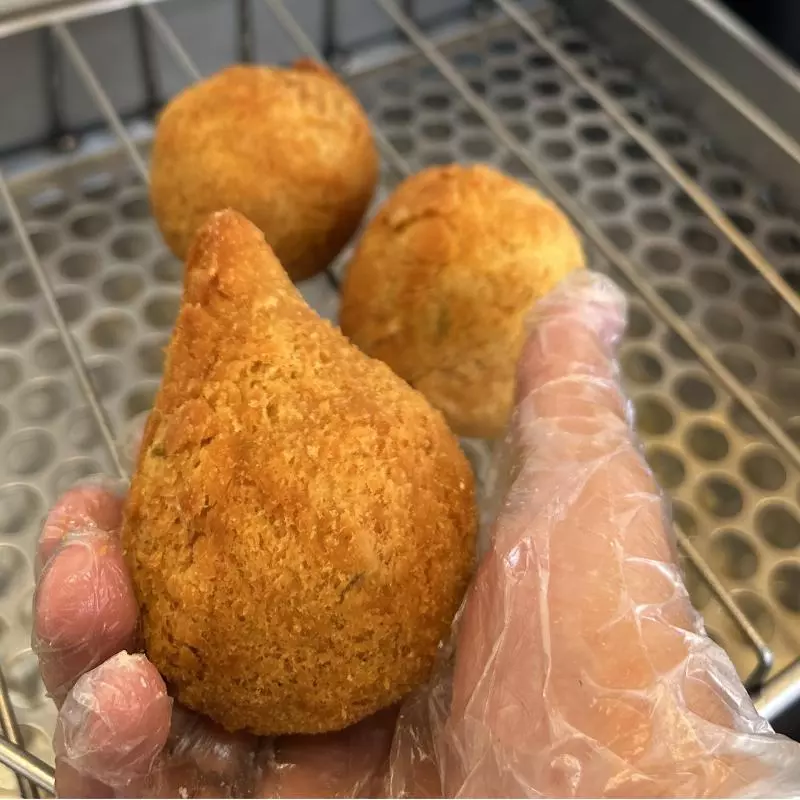 Coxinha frango catupiry