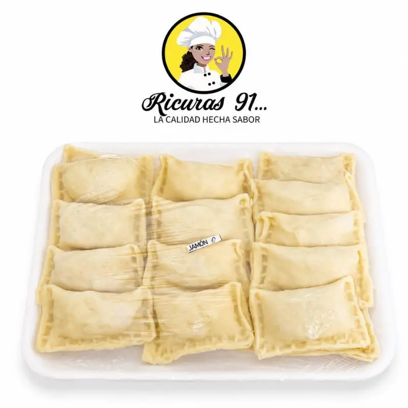 Empanada T.Cóctel Queso+Jamón-Frita