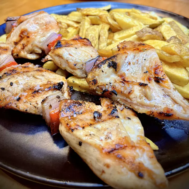Brochetas de Pollo