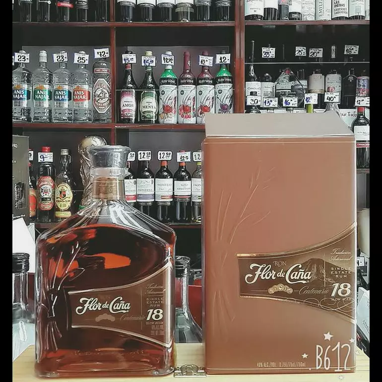 Ron Flor De Caña 18 años 750ml