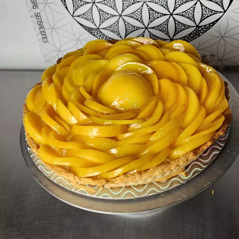 TARTALETA DE MELOCOTON BAJA