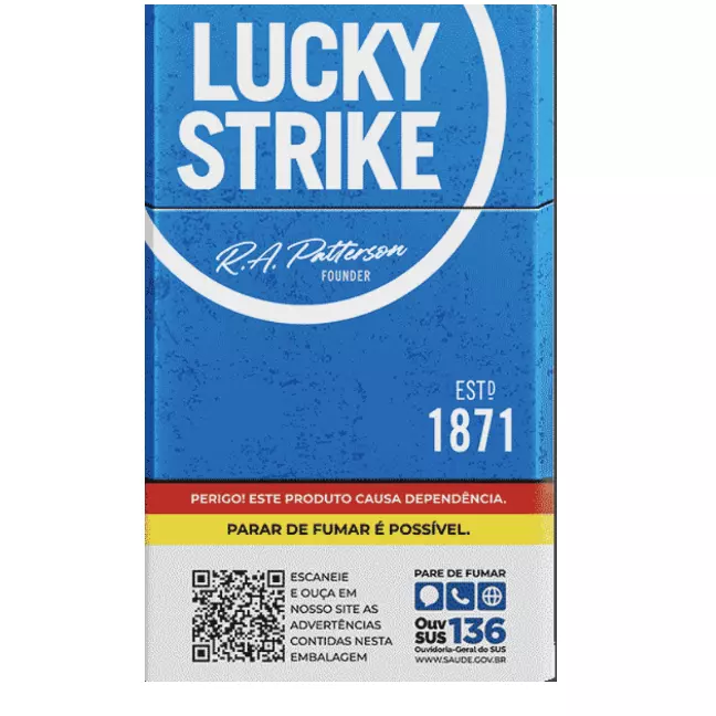 LUCKY STRIKE BLUE R.A PATTERSON