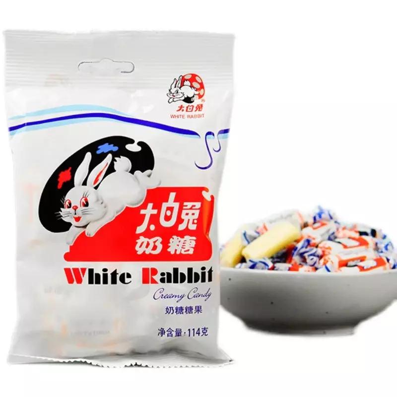 Caramelos de Leche White Rabbit