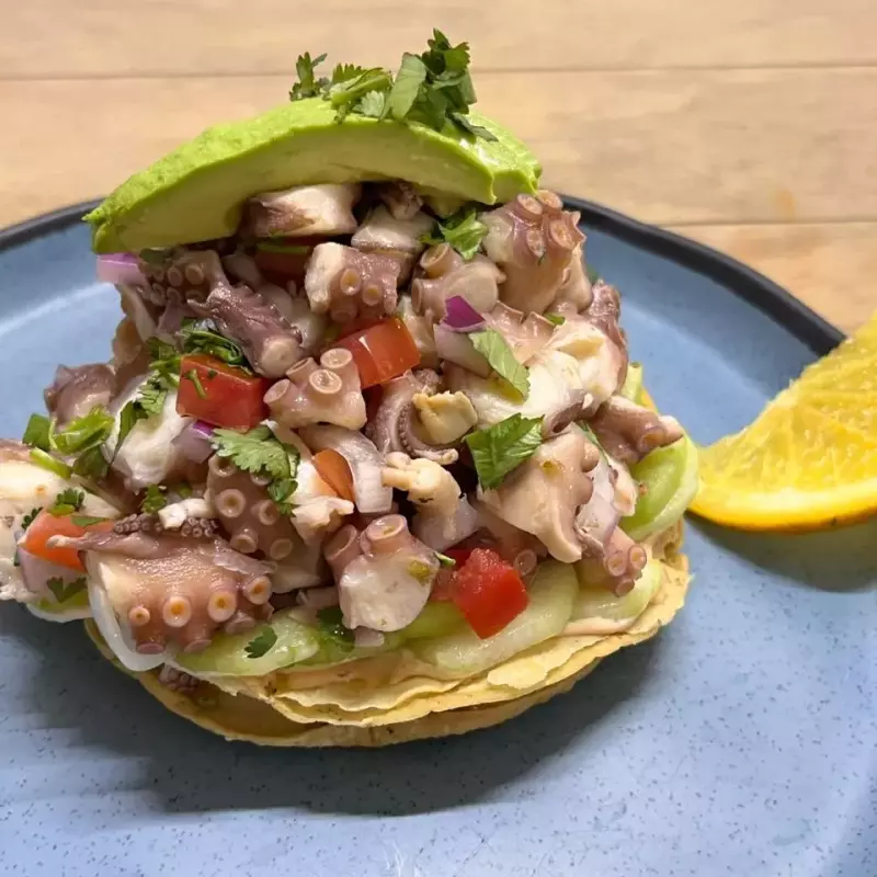 Tostada LA KRAKEN Pulpo 🐙