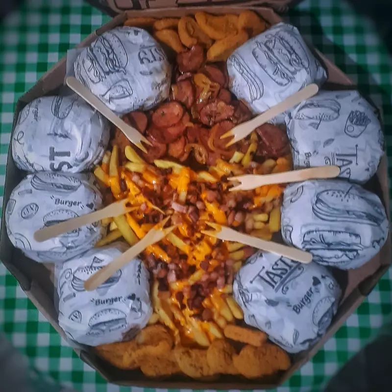Caixa FamÍlia GIGANTE 🍔🍟🥤