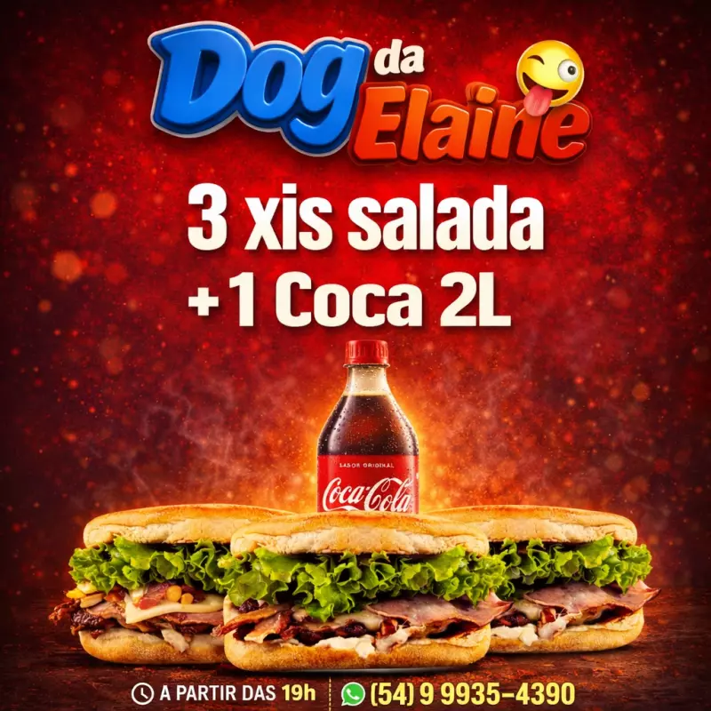 3 XIS SALADA + Coca 2L