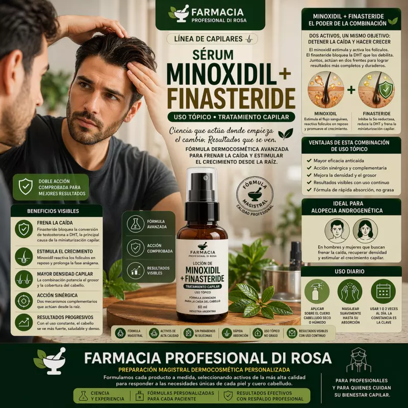 Serum Minoxidil + Finasteride 30ml