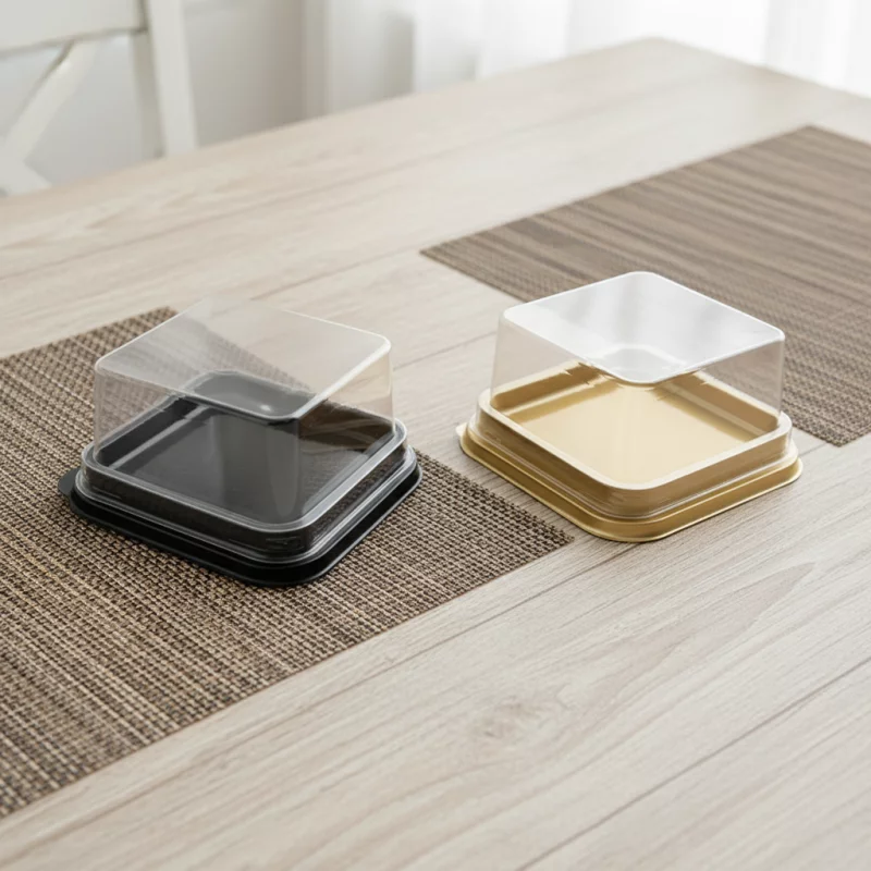 1106  MINI ENVASE POSTRE - 9X9x5CM