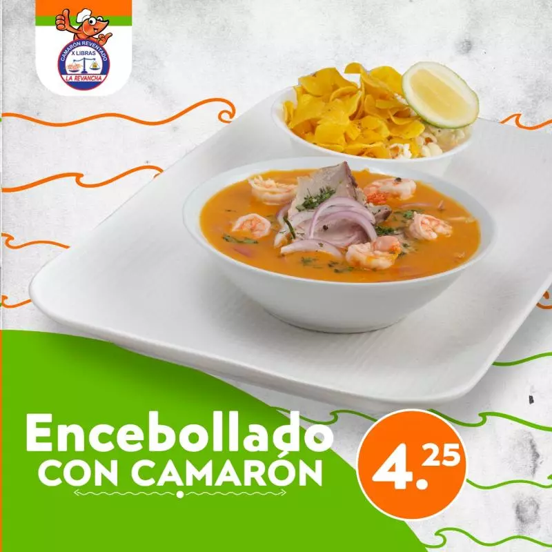 ENCEBOLLADO CON CAMARÓN