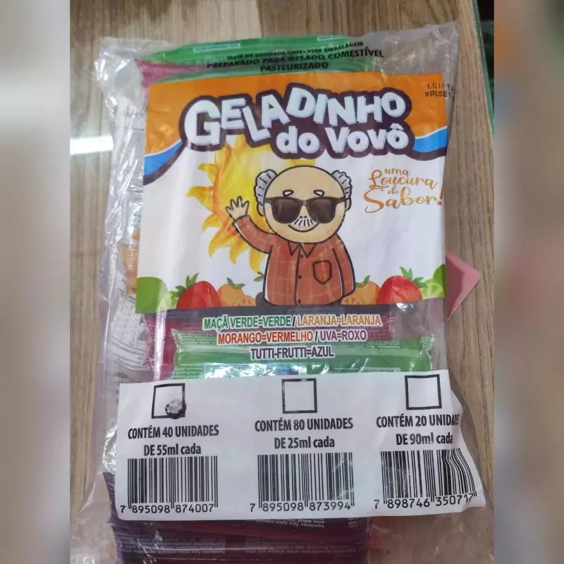 geladinho 40unid