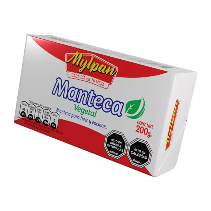 MANTECA VEGETAL 200G MYLPAN