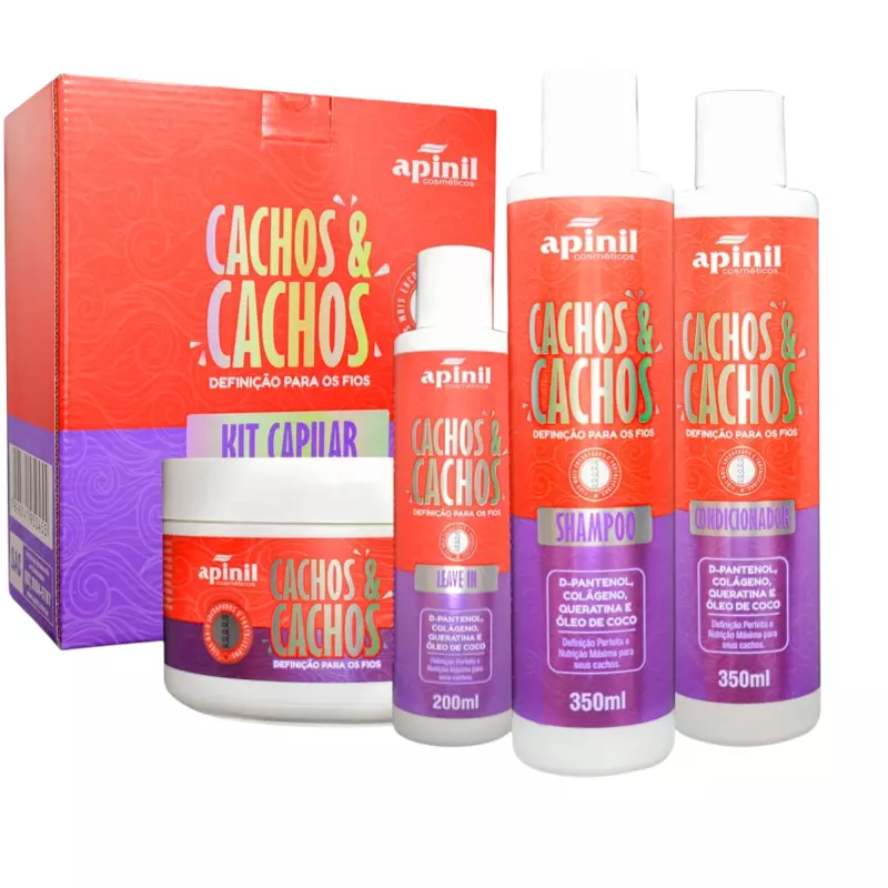 KIT CAPILAR CACHOS & CACHOS