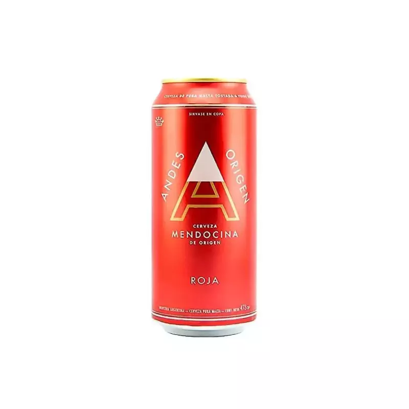 Cerveza Andes Roja 473ml X6