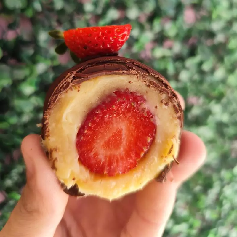 Bombom de Morango