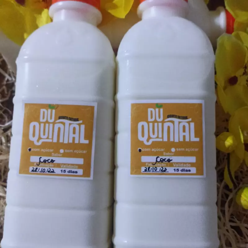 iogurte Natural Sabor Coco 1l