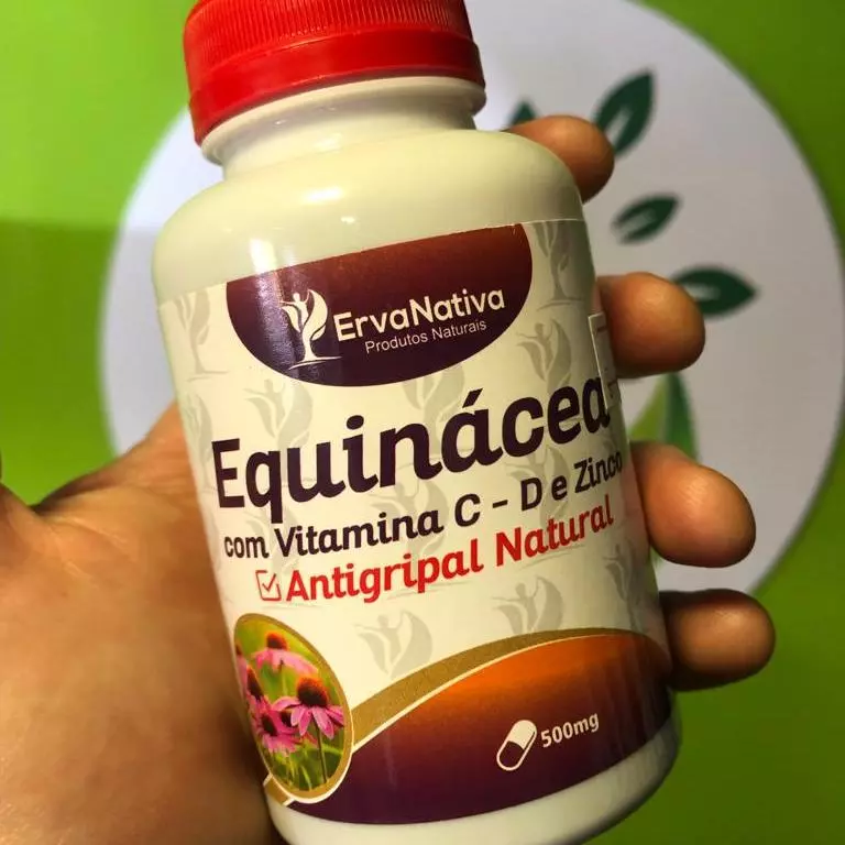 Equinácea com vitamina C, D e Zinco