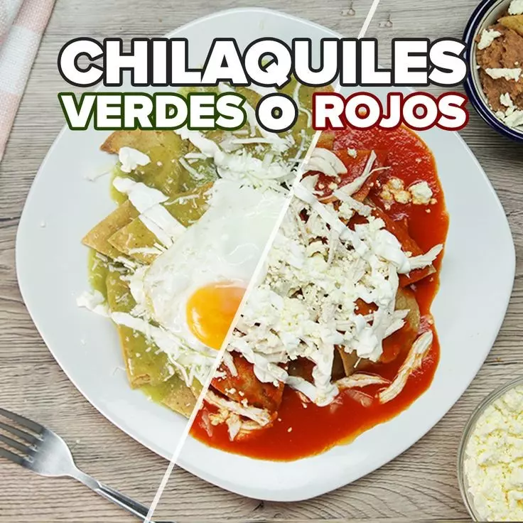 Chilaquiles Verdes y Rojas