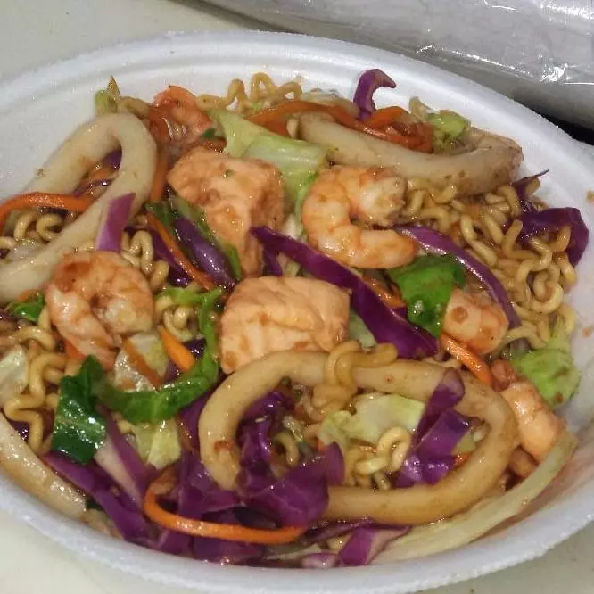 Yakisoba de Frutos do Mar