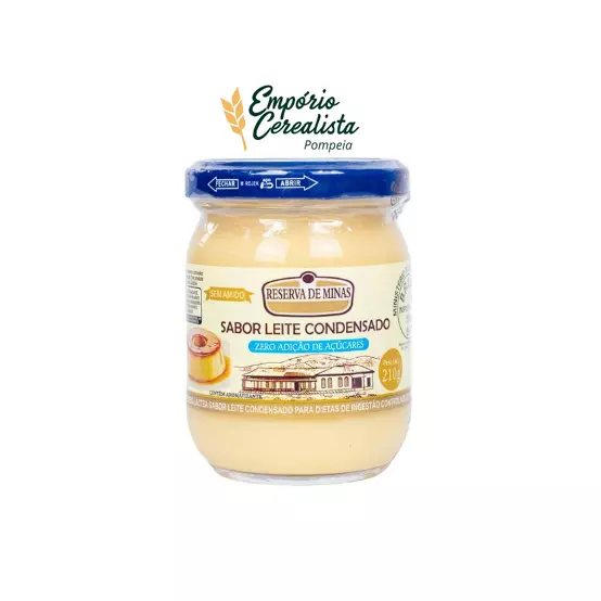Leite Condensado Zero - Minas 210g