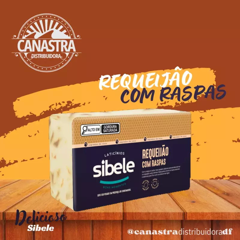 Requeijão com Raspas do Tacho sibele