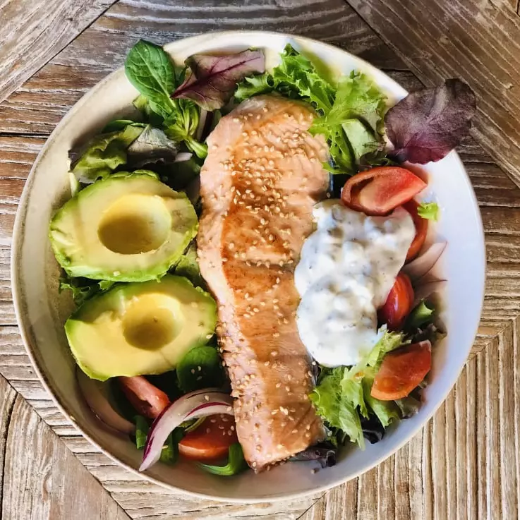 Salmón salad $11.990