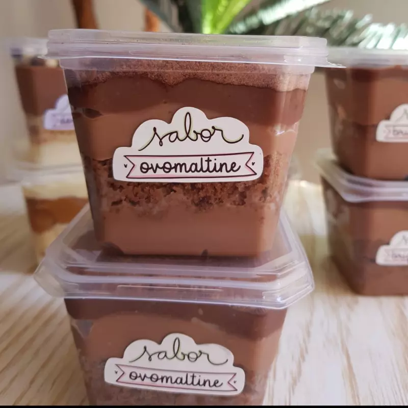 BOLO NO POTE OVOMALTINE