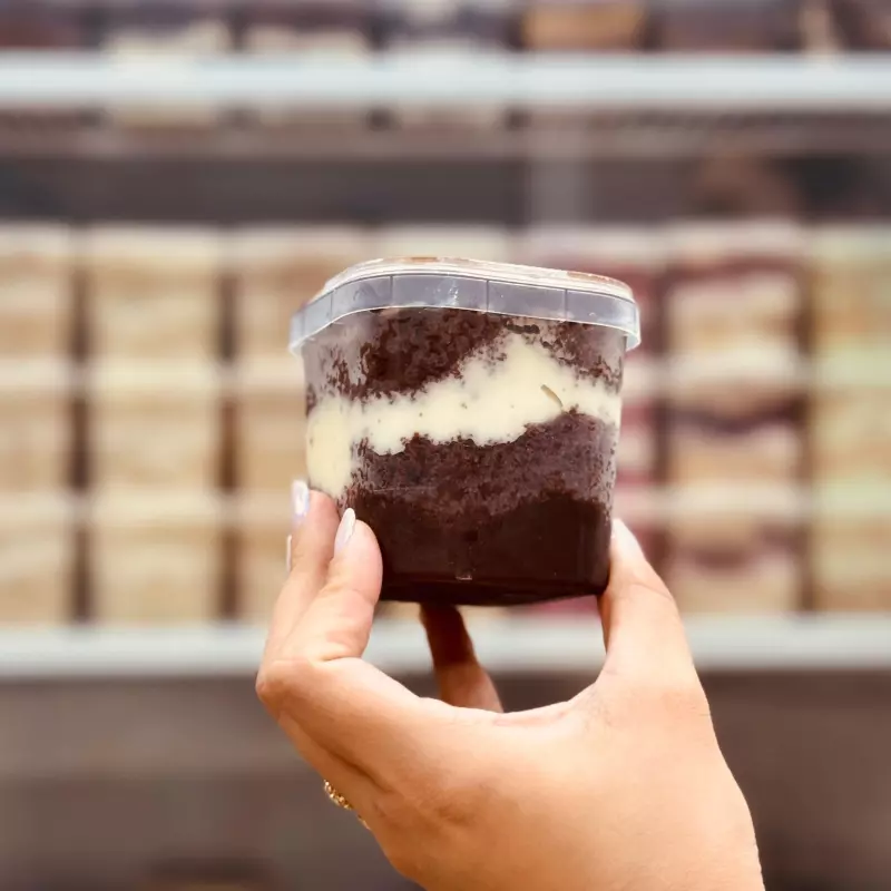 Bolo de pote MEIO AMARGO