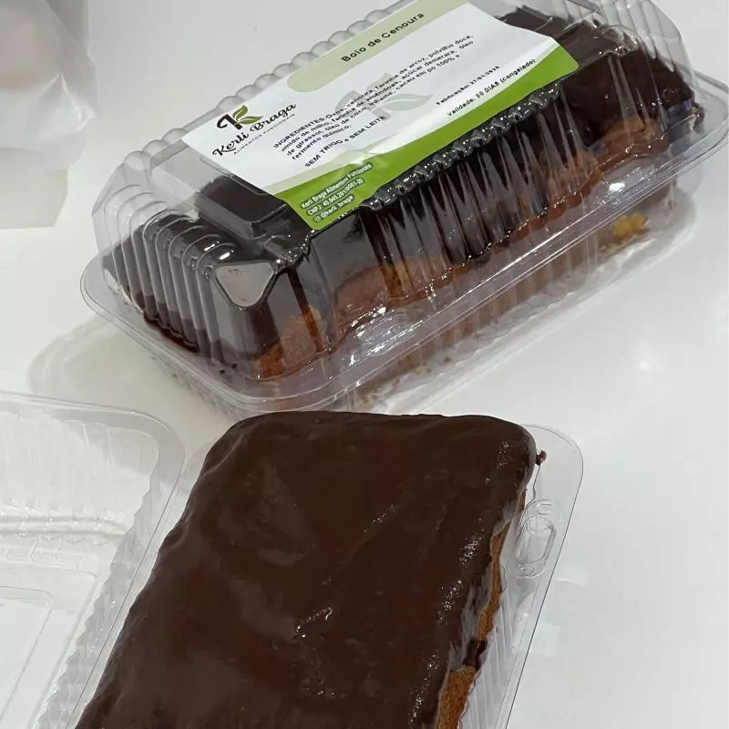 Bolo de Cenoura c/ cobertura