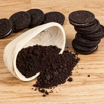 Oreo triturado