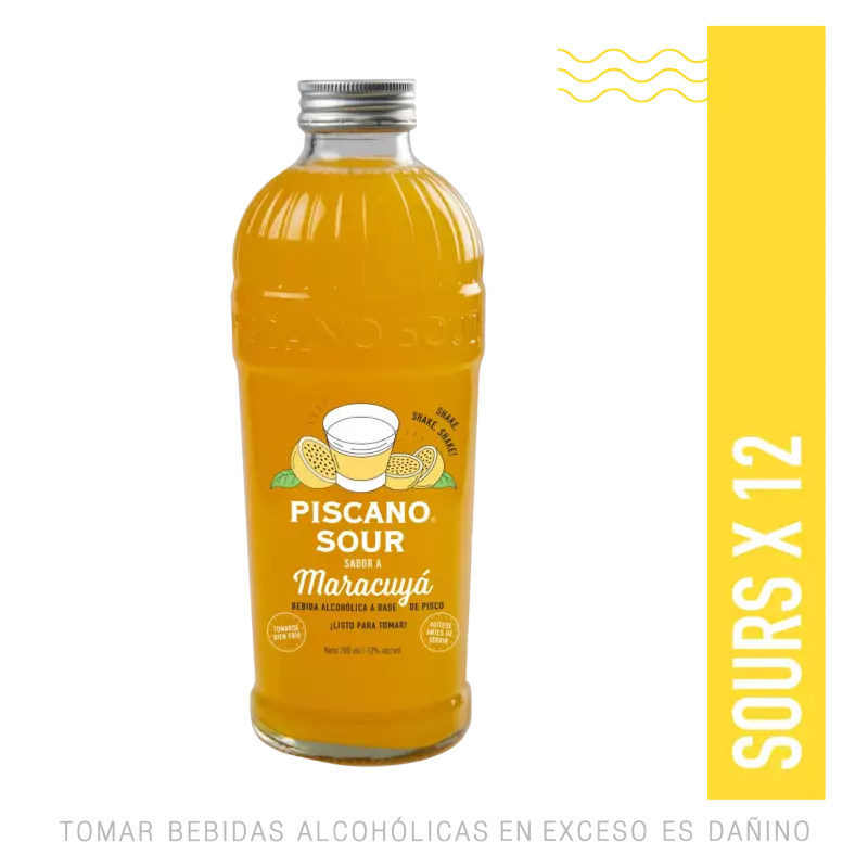 PISCANO SOUR  MARACUYA 700 ml
