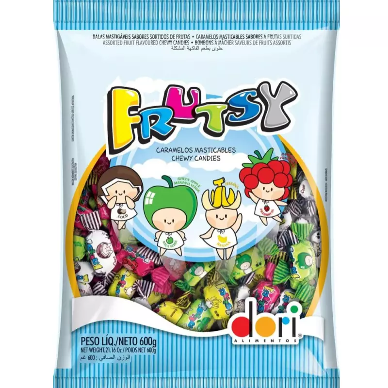 BALA FRUTSY SORTIDA 600 G DORI