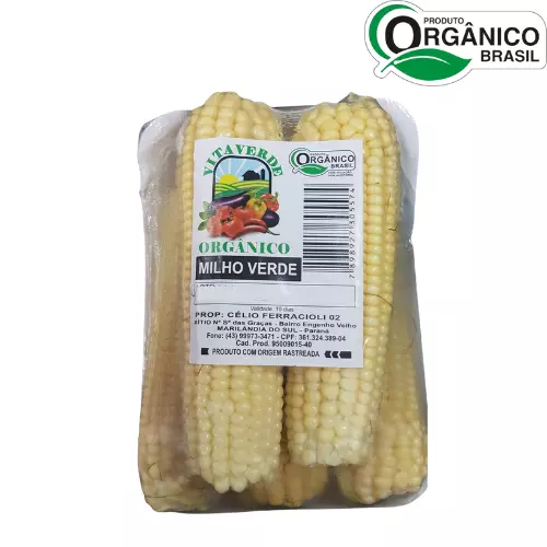 Milho Orgânico Bandeja