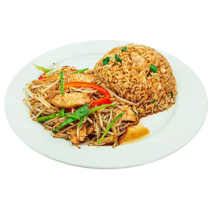 M17-Chancho con frejolito + Chaufa