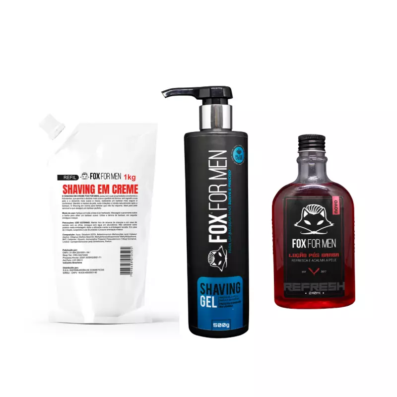 Shaving Creme Shavi Gel  Loção Pós