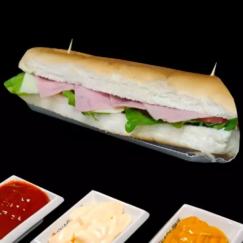 SÁNDWICH JAMON y QUESO