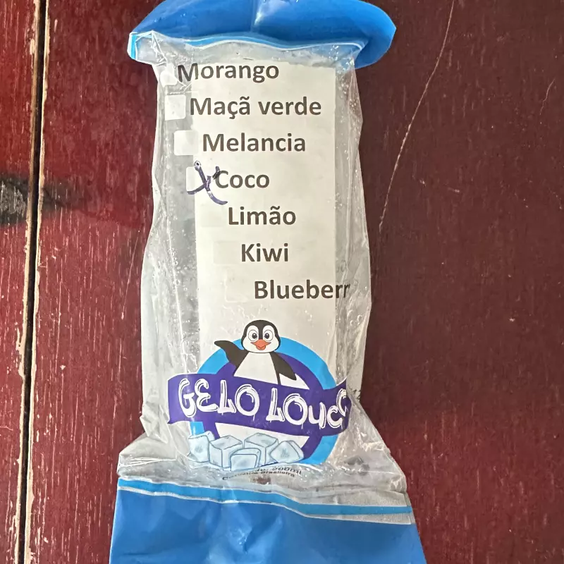 Gelo de Coco ( Saquinho )