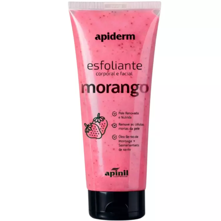 Esfoliante Morango 190g apiderm