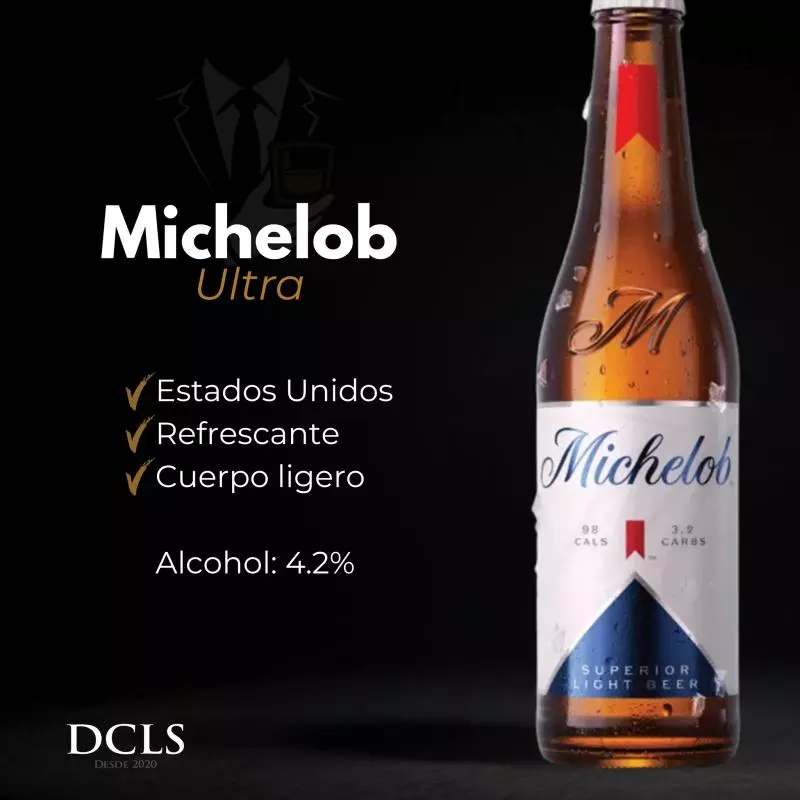 Michelob Ultra botella