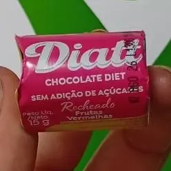 Bombom Diatt Frutas Vermelhas