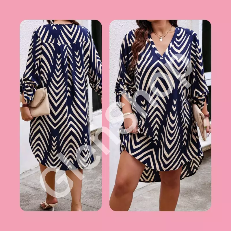 Camisero estampado multicolor