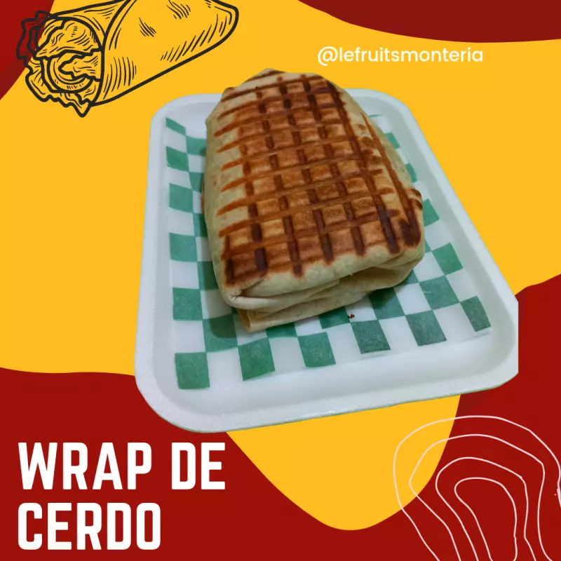 WRAP DE CERDO