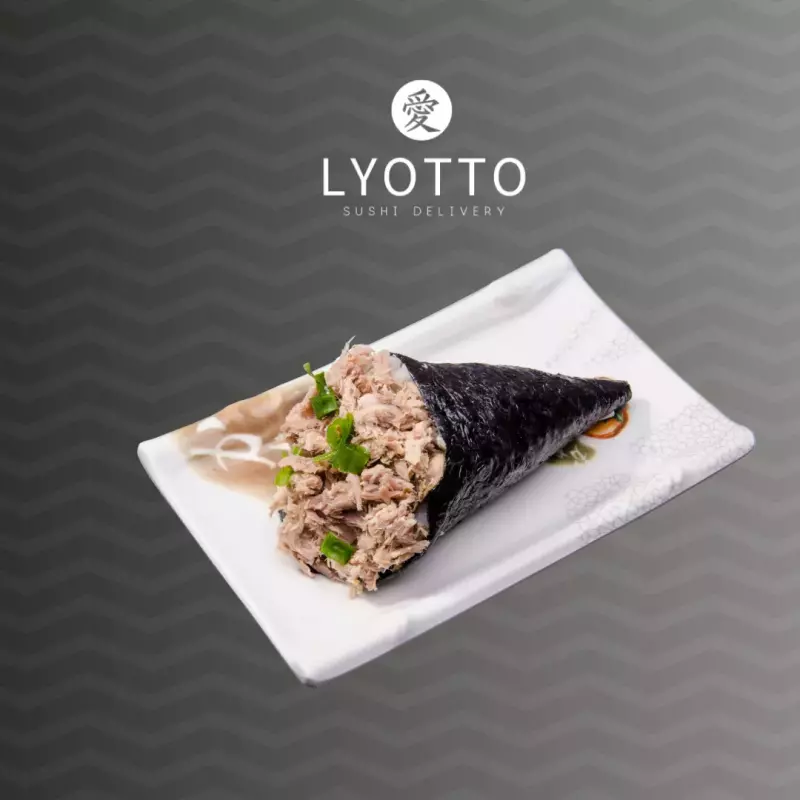 Temaki salmão grelhado