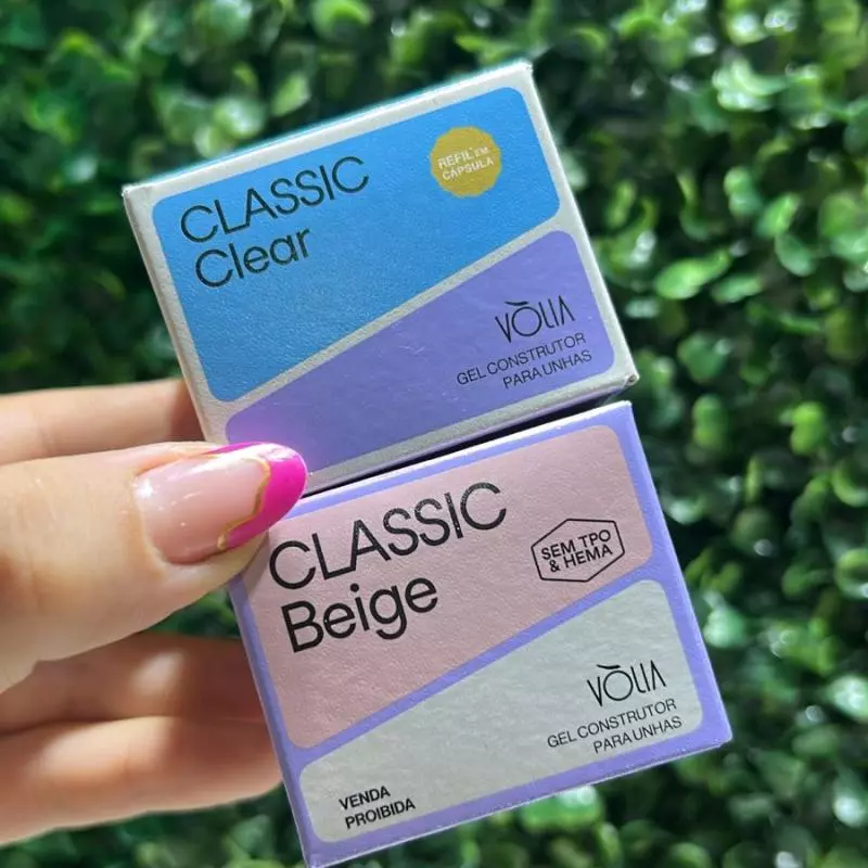 GEL Volia Capsula Clear 24g + BEIGE